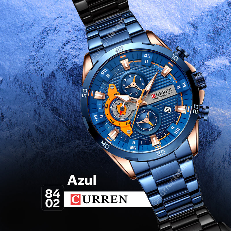 Reloj Curren 8402 Cuarzo Acero Inoxidabl