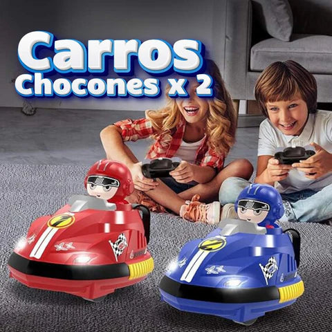 Juego De Carros Chocones Premium